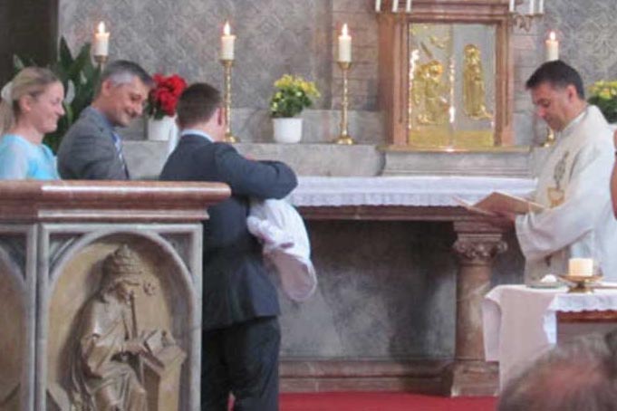 11.09.2011 Sveti krst v družini Lesjak